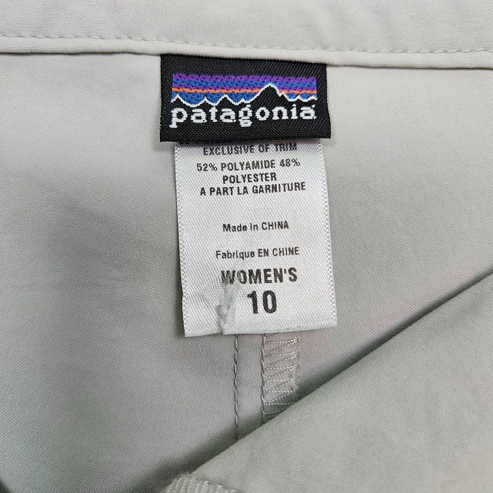 Patagonia Women's Size 10 Inter-Continental Hideaway Skirt Skort Active Cargo - Picture 3 of 16